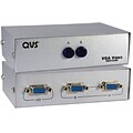 QVS® CA298 2 Ports VGA/SXGA Manual Switch