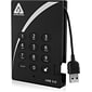 Apricorn Aegis Padlock A25-3PL256 External Hard Drive; 1TB