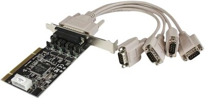 Startech PCI4S954PW 4 Port PCI Standard Profile Serial Adapter Card