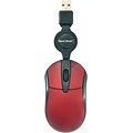 Gear Head™ MP1750RED Retractable Optical Wheel Mouse