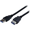 Startech USB3SEXT1MBK Super Speed USB 3.0 Extension Cable; 3.3(L)