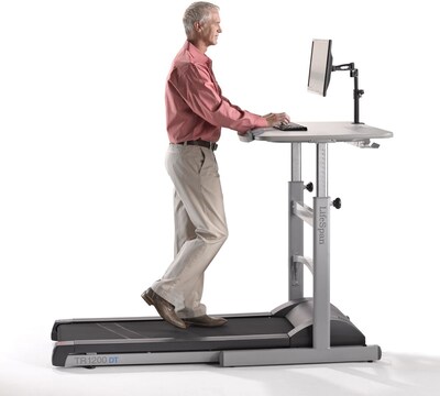 Lifespan Treadmill Desk, Gray (TR1200-DT5)