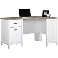 Ameriwood® Dover Desk, Federal White/Sonoma Oak (9383306EXSTP)