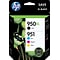 HP 950XL/951 Black High Yield and Cyan/Magenta/Yellow Standard Yield Ink Cartridge, 4/Pack (C2P01FN#