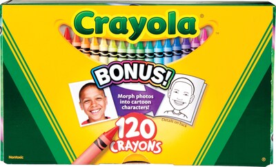 Crayola Original Crayons, 120/Box (52-6920)