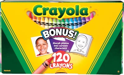 Crayola Original Crayons, 120/Box (52-6920)