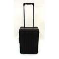 Platt Luggage 201407H Heavy-Duty Polyethylene Case With Wheels And Telescoping Handle
