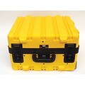 Platt Luggage 369THY-SGSH Super-Size Tool Case With Wheels And Telescoping Handle, Yellow