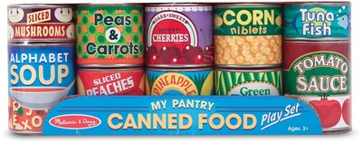 Melissa & Doug Lets Play House! Grocery Cans