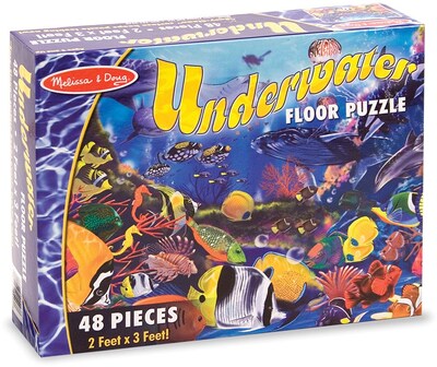 Melissa & Doug Underwater Floor Puzzle - 48 Pieces