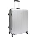 Travelers Choice® TC3900 Rome 29 Hard-Shell Spinner Upright Luggage Suitcase, Silver