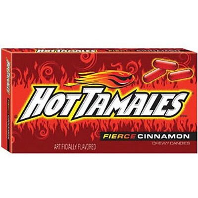 Hot Tamales Theater; 5 oz. Theater Box, 12 Boxes