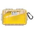 Pelican™ 1040 Micro Case For Cell Phone; PDA; iPod; Pager; Clear/Yellow