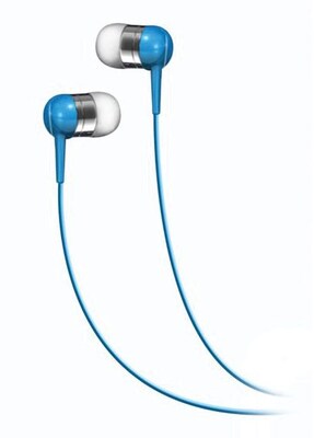 Maxell® 190282 Earphone, Blue