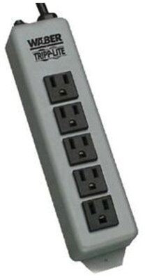 Tripp Lite 60215 Power Strip With 15' Black Cord; 5 Outlets