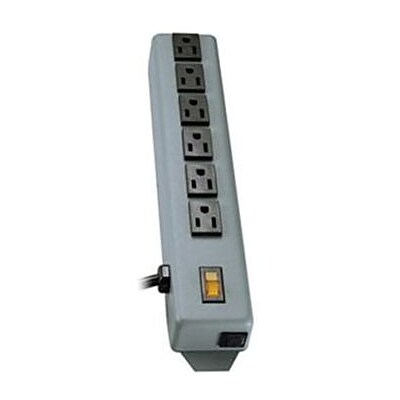 Tripp Lite 6SP Power Strip With 6 Black Cord; 6 Outlets