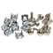 Startech CABSCREWM52 Mounting Screws and Cage Nuts For Server Rack Cabinet, 100/Pack
