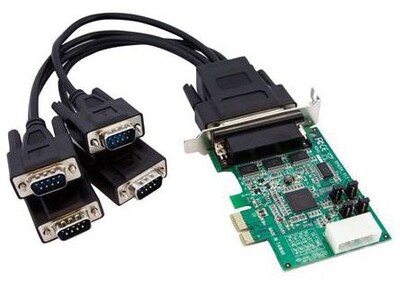 Startech PEX4S952LP 4 Port PCI Low Profile Serial Adapter Card