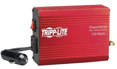 Tripp Lite PowerVerter® 150 W Ultra-Compact Inverter; 12 VDC Input; 120 VAC Output; 1 Outlet