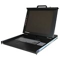 StarTech RACKCONS 1U 17 Rack Mount LCD Console; USB and PS/2