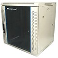 Startech RK1219WALH Hinged Wall Mount Server Rack Cabinet With Vented Glass Door