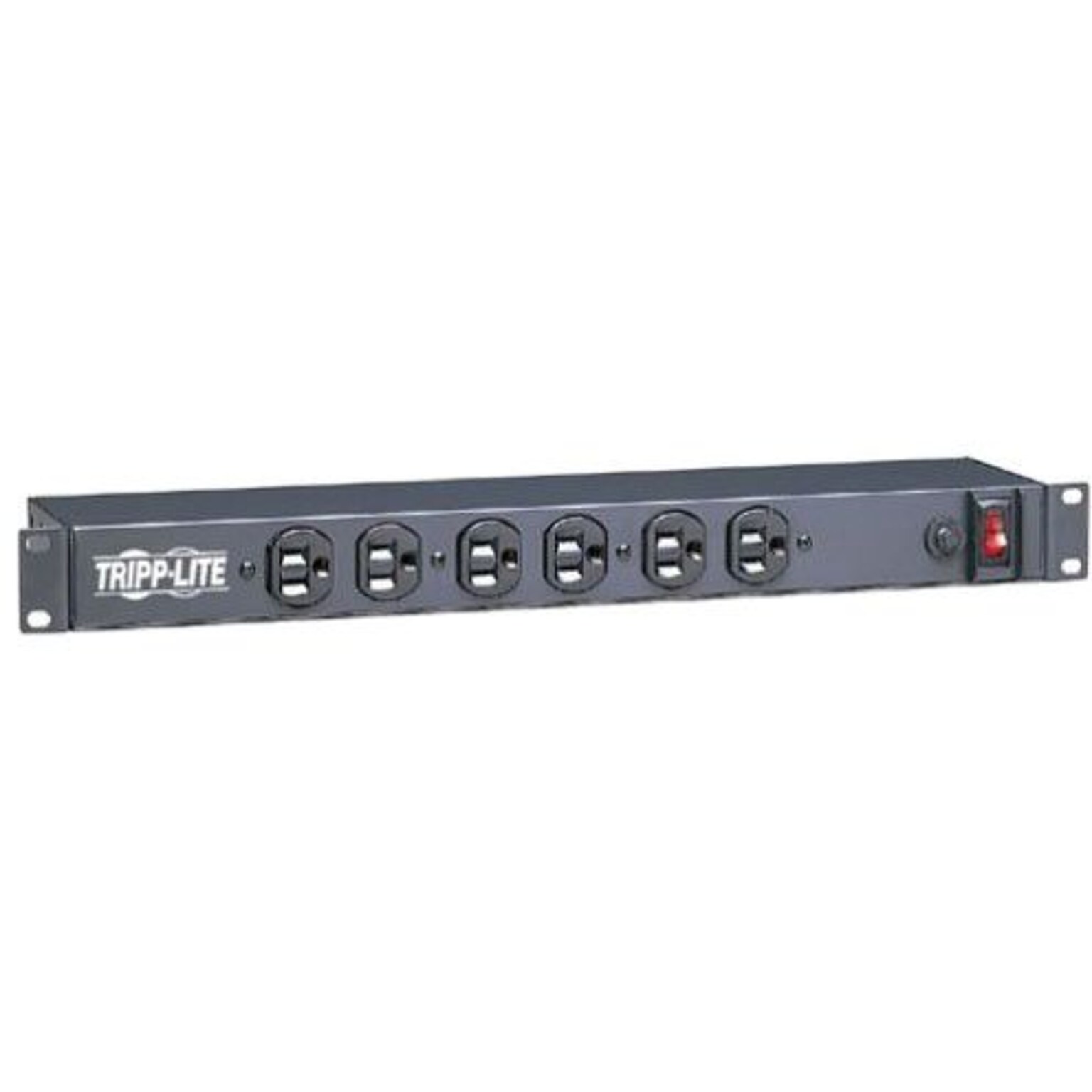 Tripp Lite RS-1215-RA Power Strip With 15 Black Cord; 12 Outlets