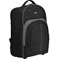 Targus® TSB750US Compact Rolling Backpack For 16 Laptop; Black