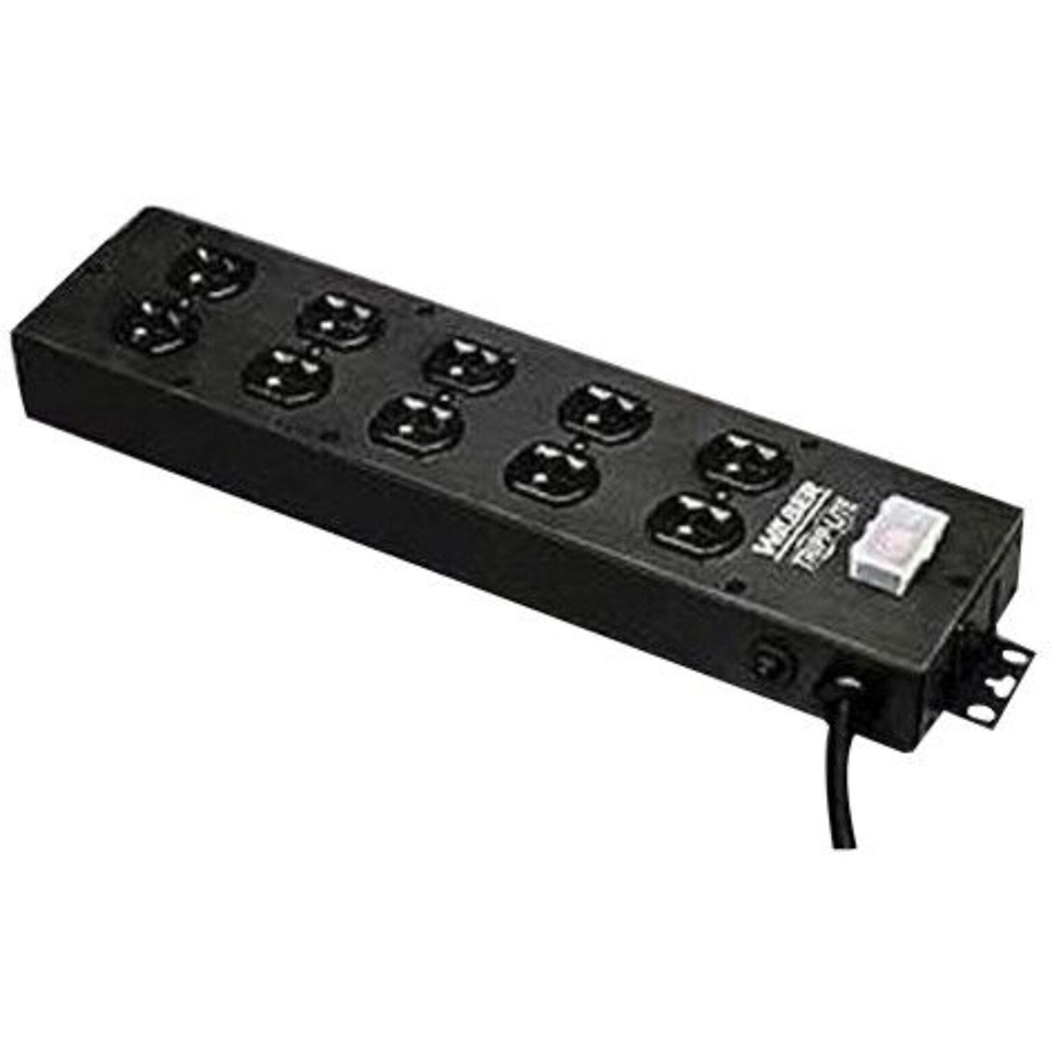 Tripp Lite UL800CB-15 Power Strip With 15 Black Cord; 10 Outlets