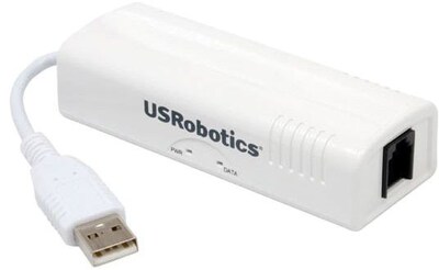 U.S. Robotics® 5637 56K USB Hardware Data/Fax Modem
