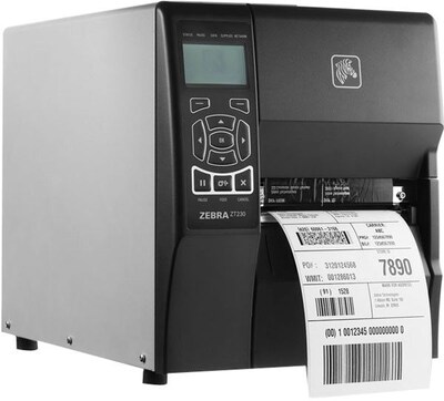 Zebra Technologies® ZT230 TT 300 dpi Industrial Printer 10.9(H) x 9 1/2(W) x 17(D)