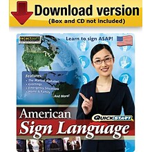 SelectSoft QuickStart American Sign language for Windows (1-User) [Download]