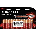 Quantum Alkaline Batteries with Duralock, AA, 12/Pk
