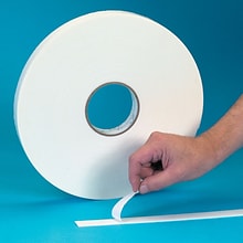 Tape Logic™ 3/4 x 36 yds. x 1/16 Double Coated Foam Tape, White, 2/Pack