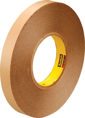 3M™ 1/2 x 72 yds. Double Coated Film Tape 9425, Clear, 2/Pack