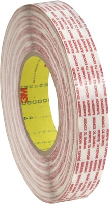 3M™ 1/2 x 360 yds. Double Sided Extended Liner Tape 476XL, Translucent, 2/Pack