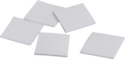 Tape Logic™ 1 x 1 Double Coated Foam Square, White, 324 Rolls