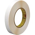 3M™ 1/2 x 36 yds. Double Coated Film Tape 9579, White, 2/Pack