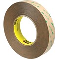3M™ 1 x 60 yds. Adhesive Transfer Tape 9472, Clear, 3 Rolls/Case