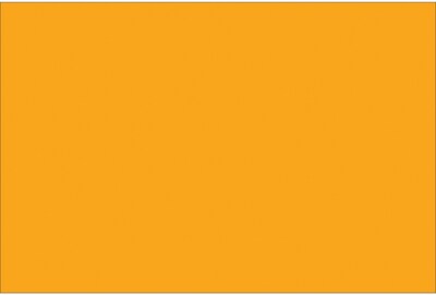 Tape Logic 5 x 7 Rectangle Inventory Label, Fluorescent Orange, 500/Roll