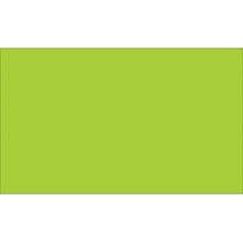 Tape Logic 6 x 4 Rectangle Inventory Label, Fluorescent Green, 500/Roll