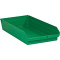 Plastic Shelf Bin 5.1 Qt. Storage Box, Blue (BINPS111B)