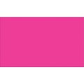 Tape Logic 5 x 3 Rectangle Inventory Label, Fluorescent Pink, 500/Roll
