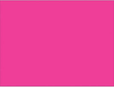 Tape Logic 4 x 3 Rectangle Inventory Label, Fluorescent Pink, 500/Roll