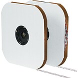 Velcro Loop Only Dots 3/8 Diameter, White, 1800/Carton (VEL169)