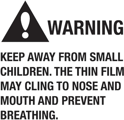 Tape Logic™ Warning Keep Away From Small Children Regulated Label, 2 x 2, 500/Roll