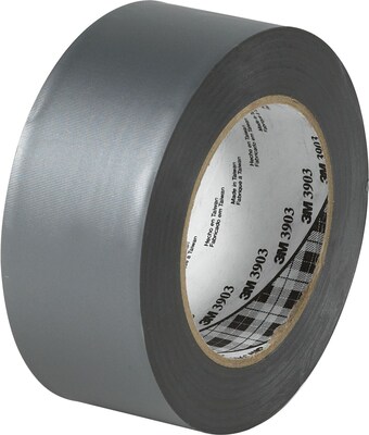 3M™ 3 x 50 yds. Duct Tape, Silver 3939, 3/Pack
