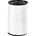 BOX Partners  320 lbs. Solid Braided Nylon Rope, White, 500