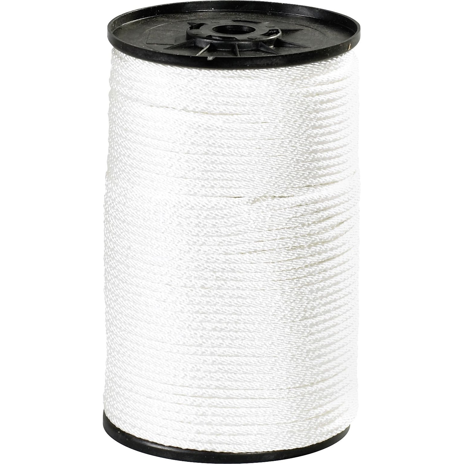 BOX Partners  320 lbs. Solid Braided Nylon Rope, White, 500