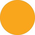 Tape Logic 4 Circle Inventory Label, Fluorescent Orange, 500/Roll
