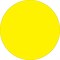 Tape Logic 3 Circle Inventory Label, Fluorescent Yellow, 500/Roll